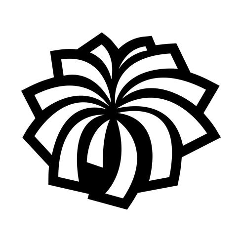 Exploding Fireworks logo vector icon