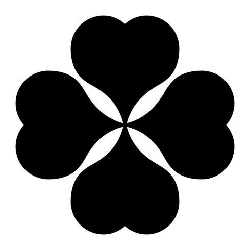 Lucky Irish Clover for St. Patrick's Day vector