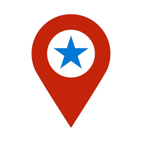Geo Location Pin vector icon