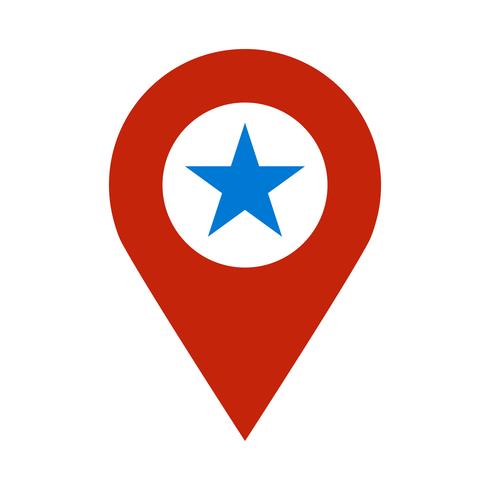 Geo Location Pin vector icon