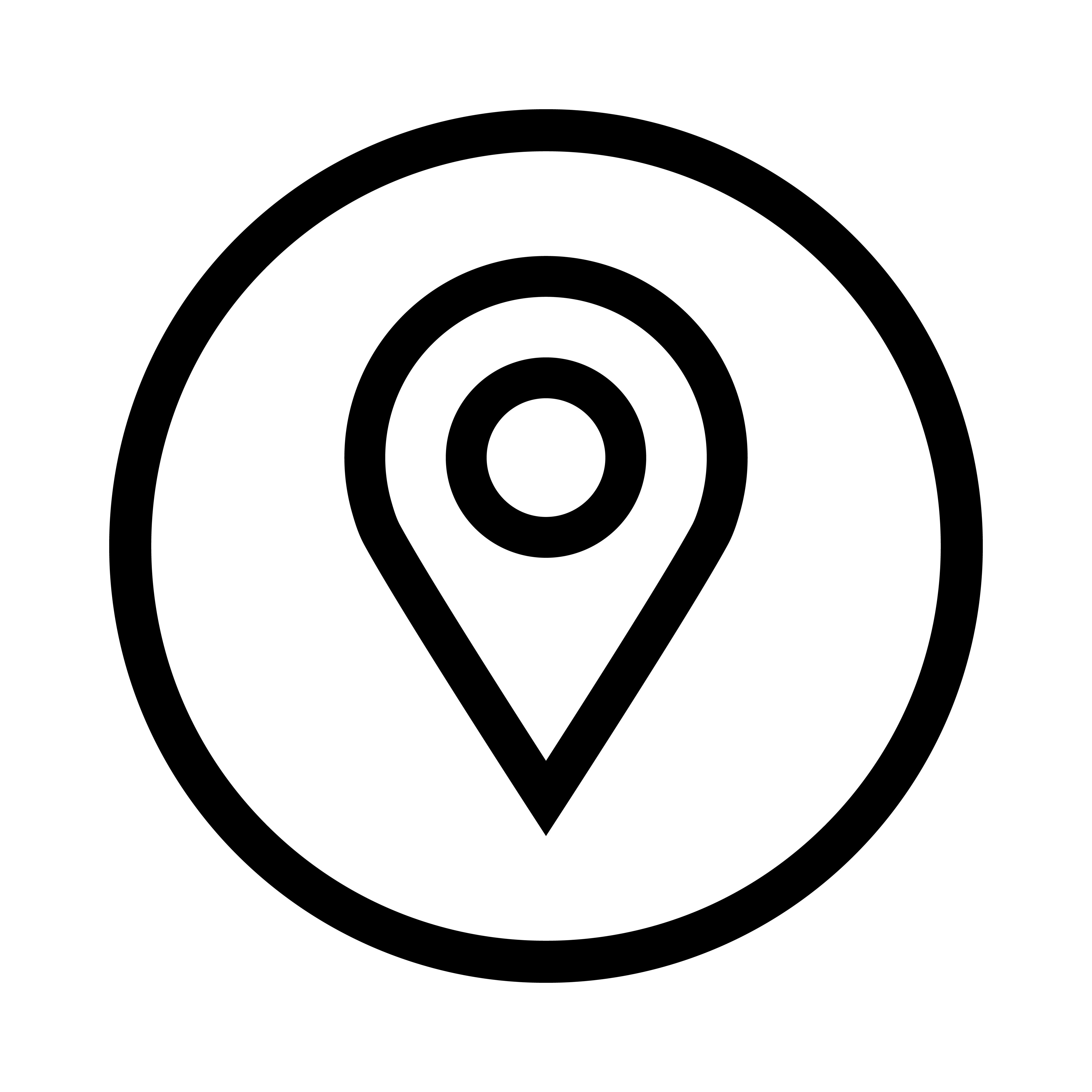 Geo Location Pin vector icon 552884 Vector Art at Vecteezy