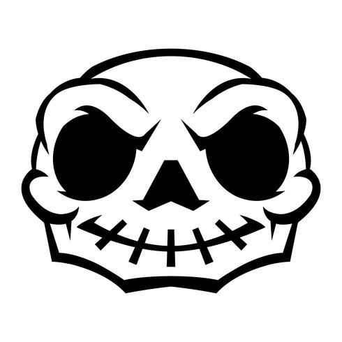 Skull graphic vector