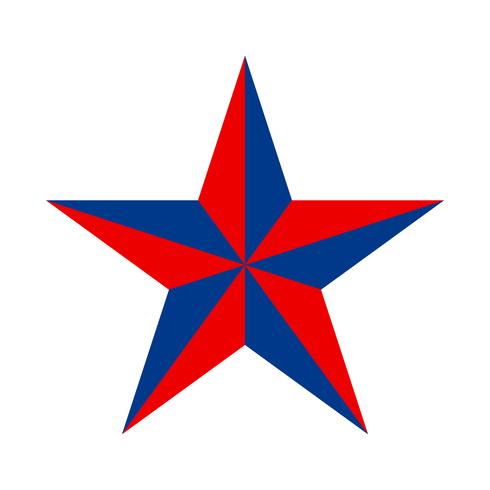 America star vector icon