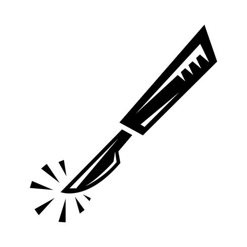 Medical Surgery Scalpel Tool vector
