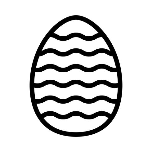 Easter Egg Vector Icon