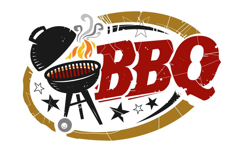 BBQ Grill vector icon