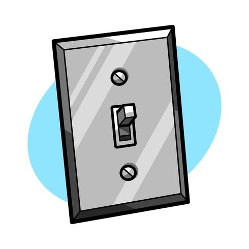 Lightswitch vector icon