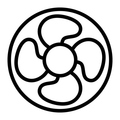 Cooling Fan vector