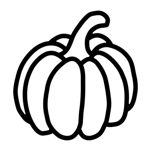 Pumpkin Vector Icon