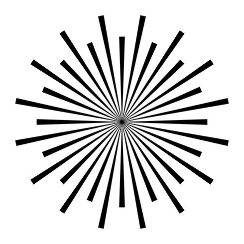 Exploding Fireworks logo vector icon