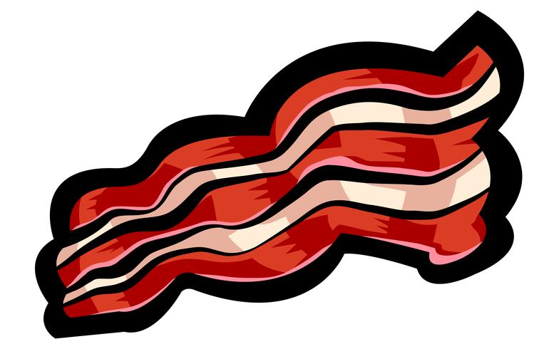Bacon vector icon