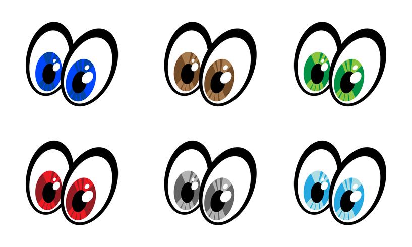 Icono de vector de ojo