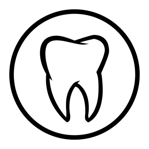 Tooth vector icon