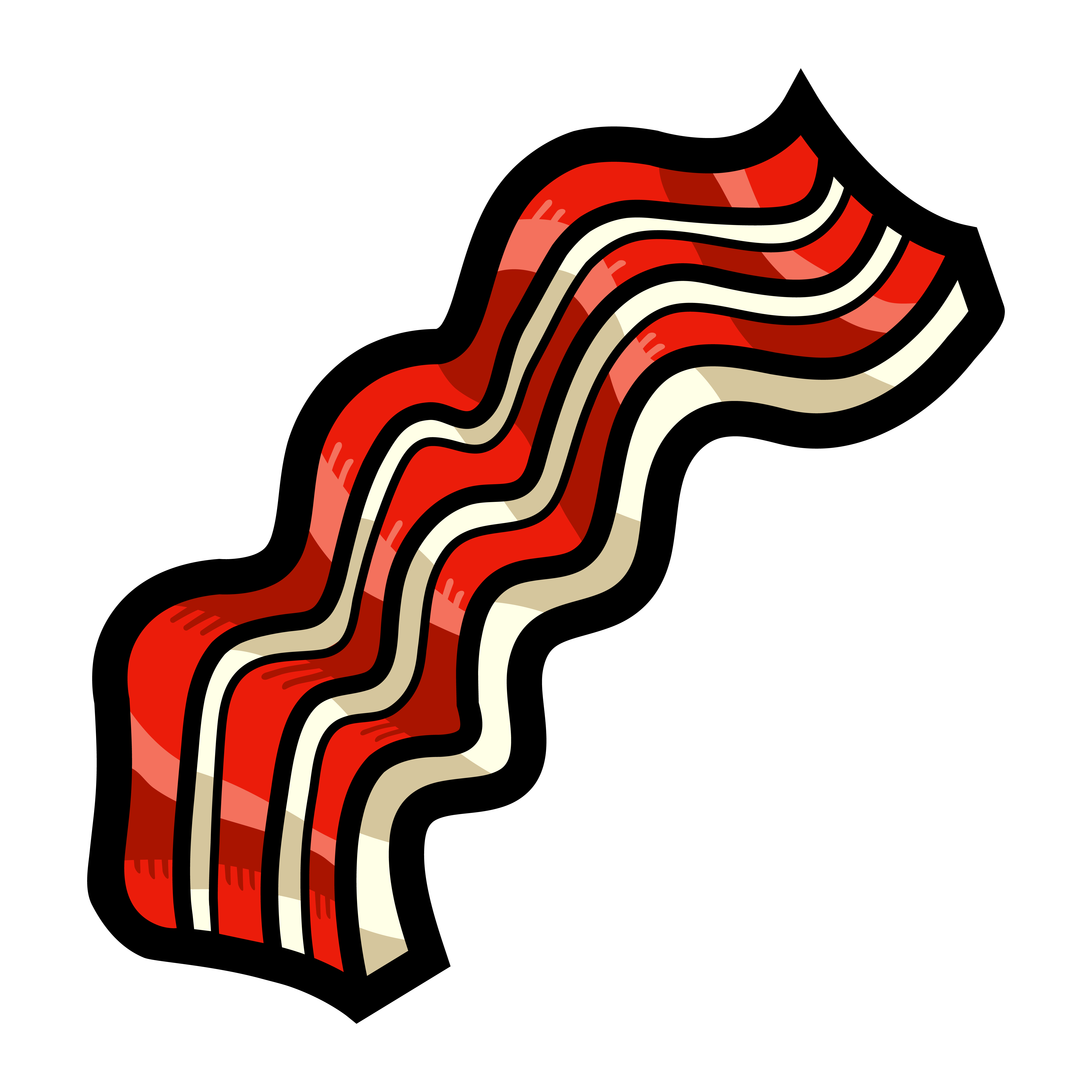 Download Bacon vector icon - Download Free Vectors, Clipart Graphics & Vector Art