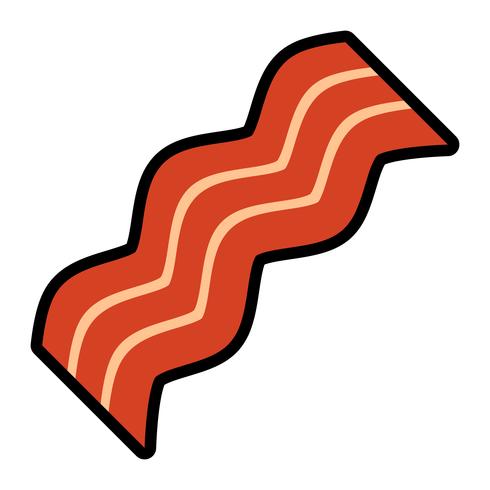 Bacon vector icon