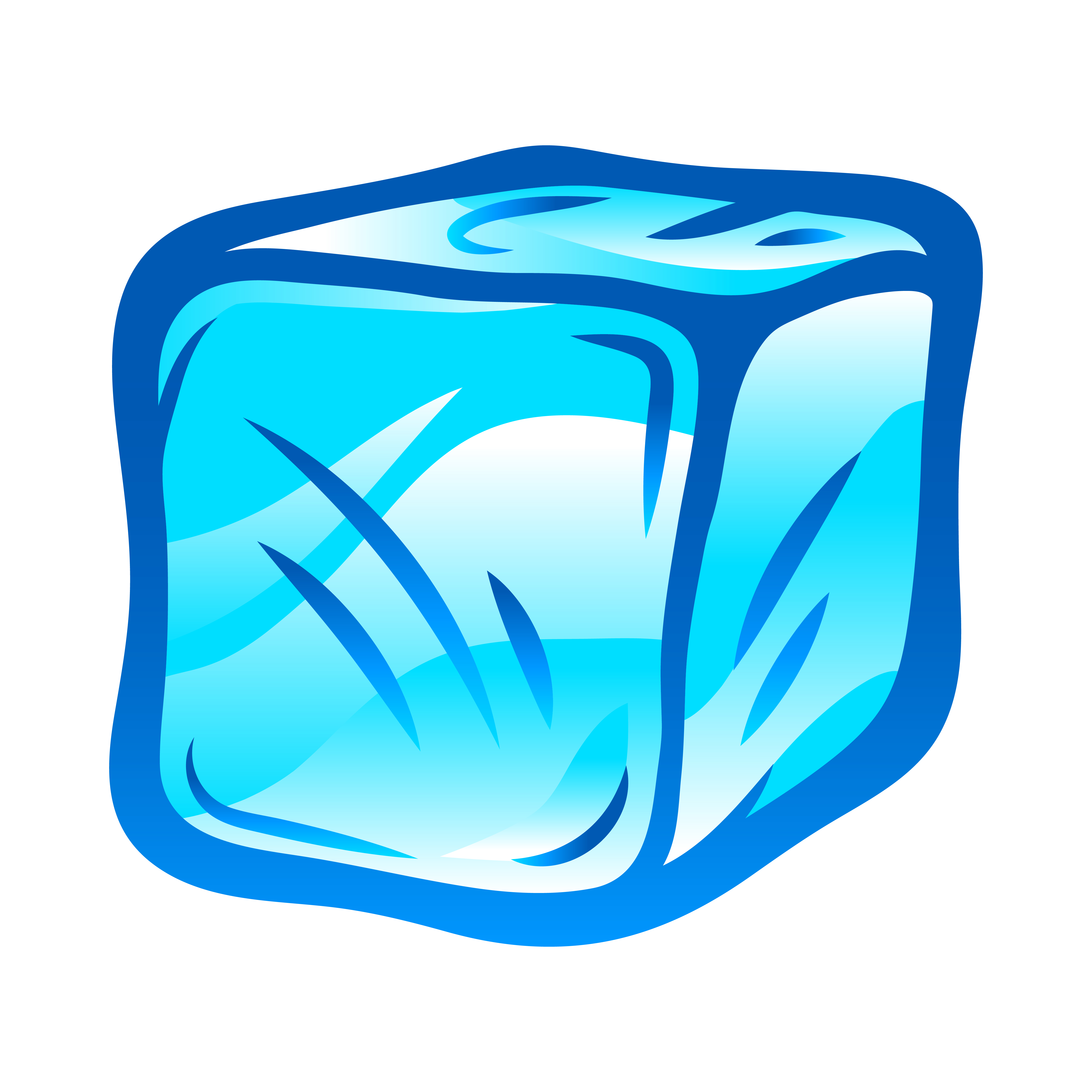 Frozen ice cubes for drinks 553510 Vector Art at Vecteezy