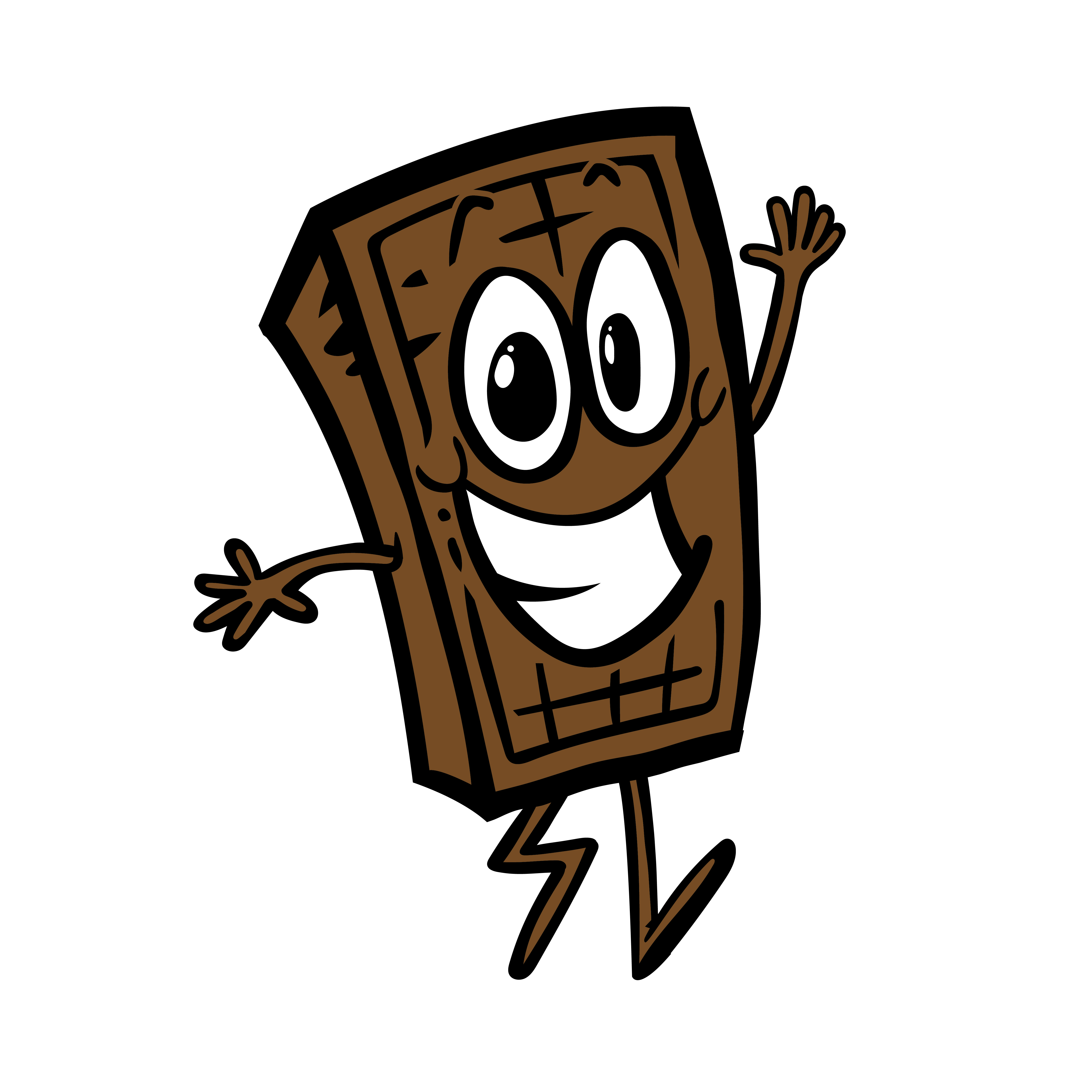 chocolate bar cartoon 553514 Vector Art at Vecteezy