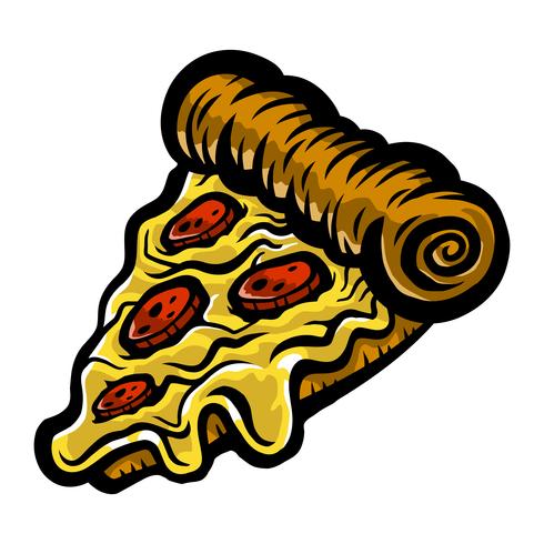 Pizza Slice vector icon