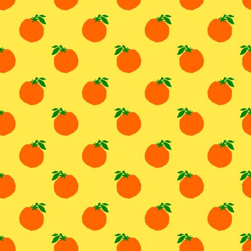 Orange fruit illustration vector