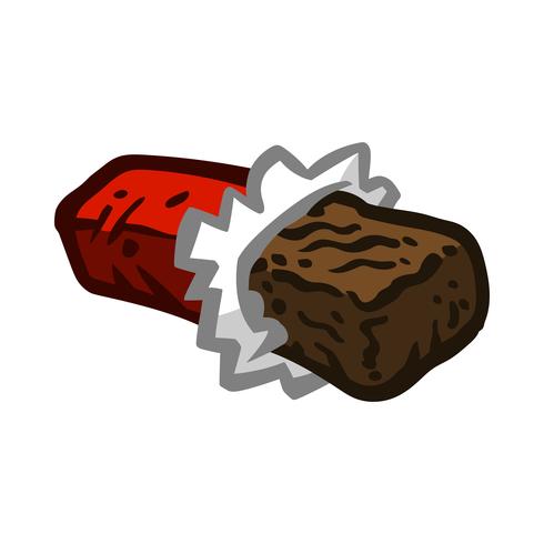 chocolate bar cartoon vector