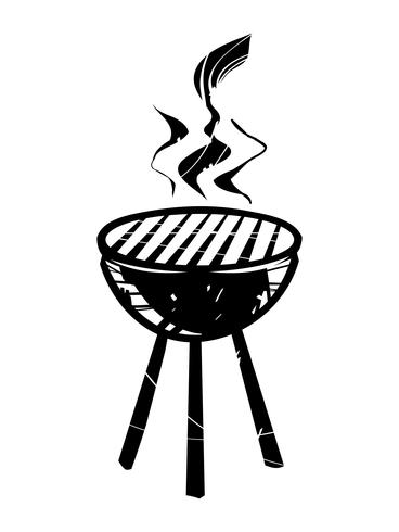 BBQ Grill vector icon