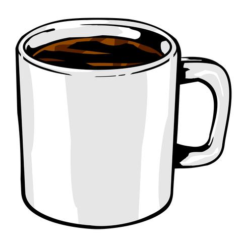 Icono de vector de bebida de café