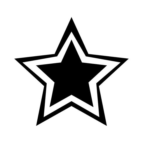 Star vector icon
