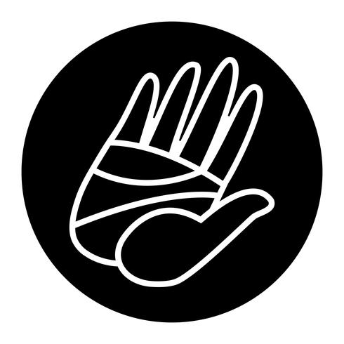 Cartoon Hand High Five Vector Illustration