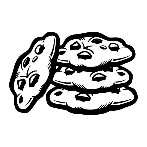 Chocolate Chip Cookie vector