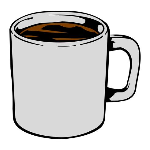 Icono de vector de bebida de café