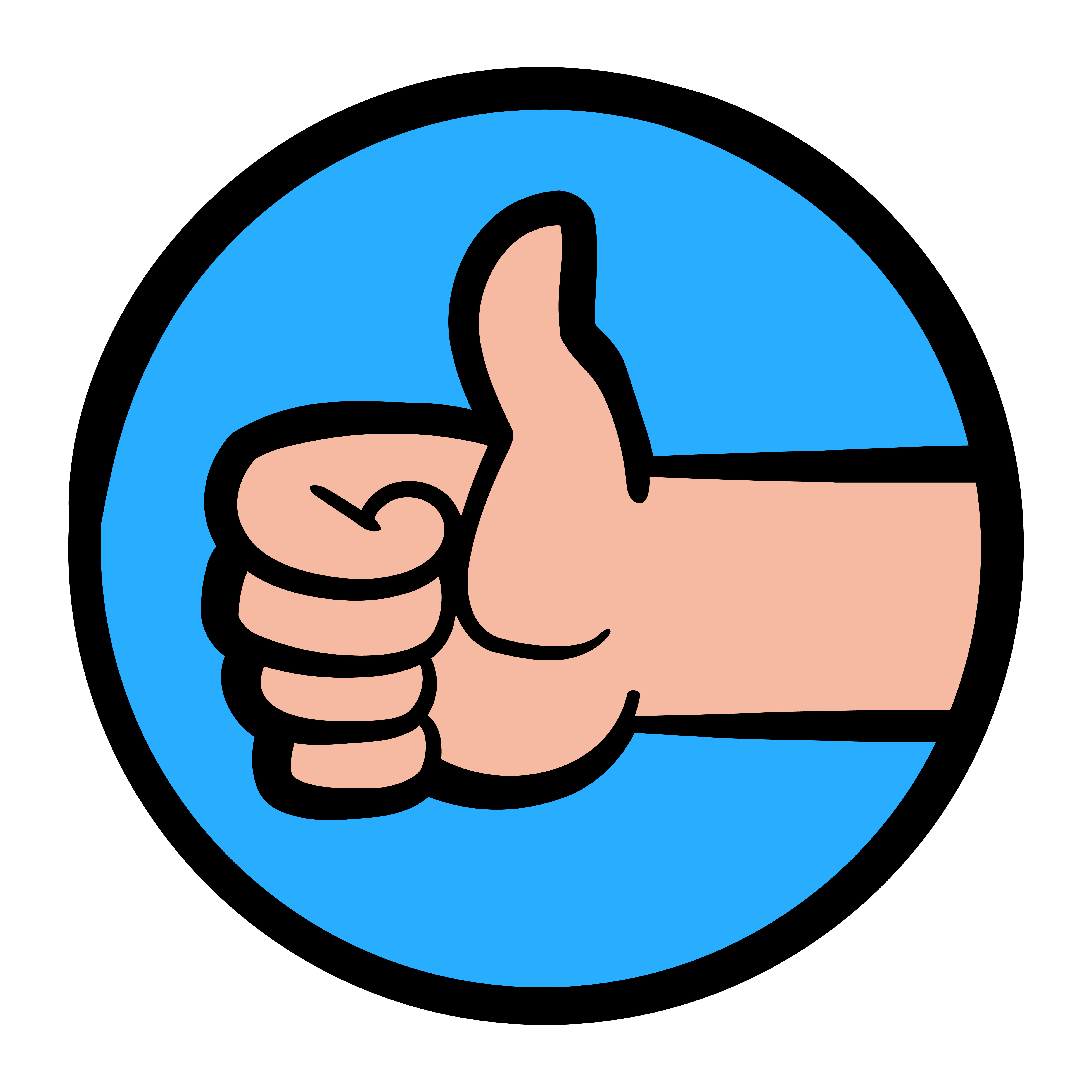 Thumbs Up Emoji Clipart Vector Thumb Up Gesture Illustration Give A ...