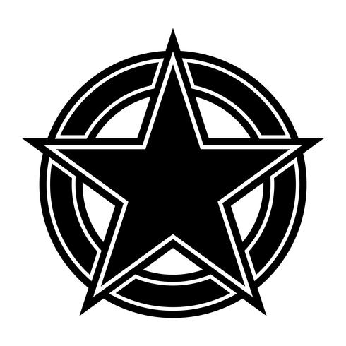 Star vector icon