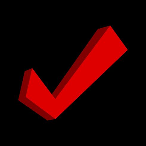 Check Mark Vector Icon