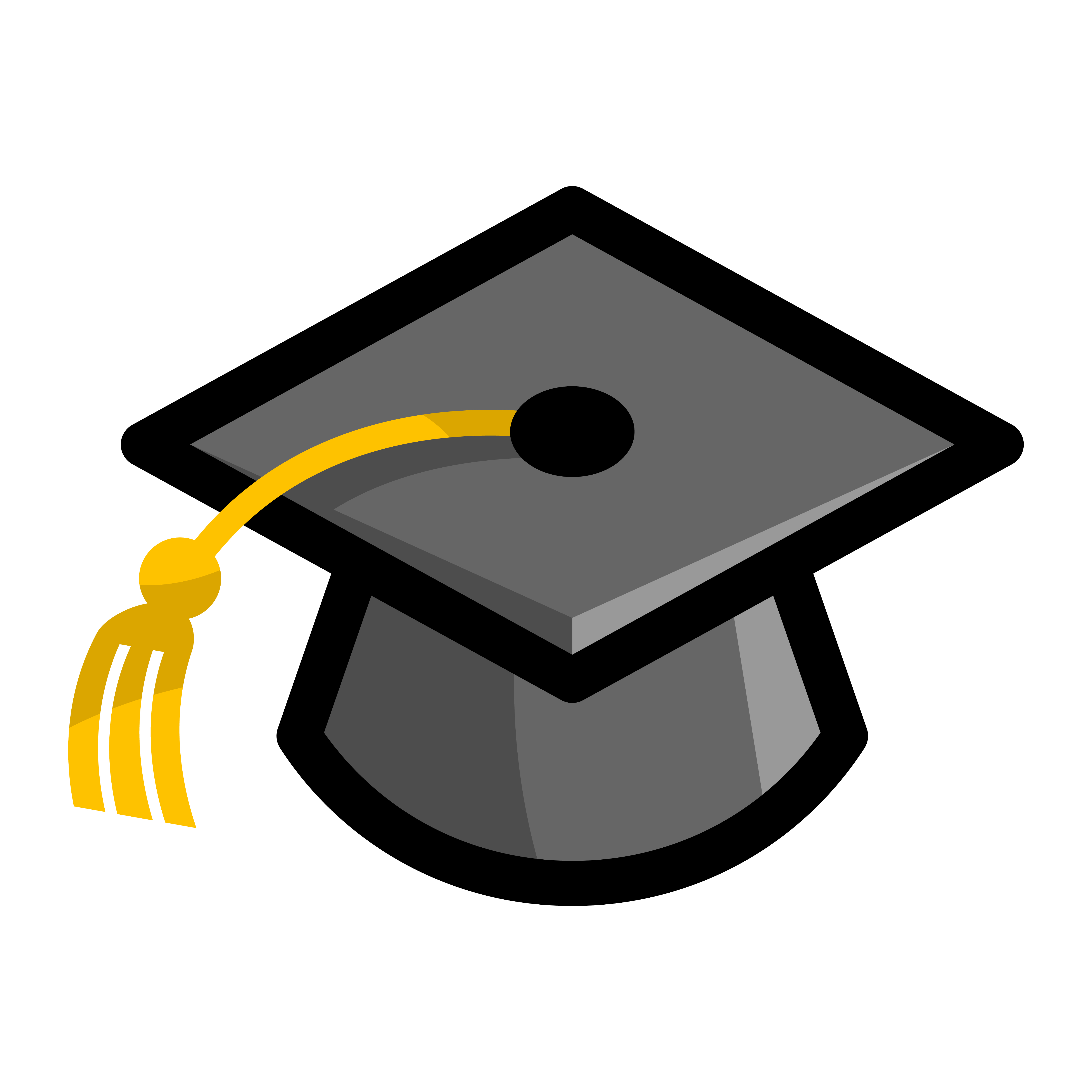 Graduation Cap Diploma Clip Art