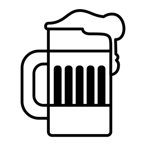 Beer Mug Vector Icon