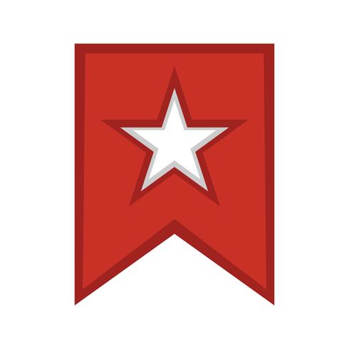 Icono de vector estrella