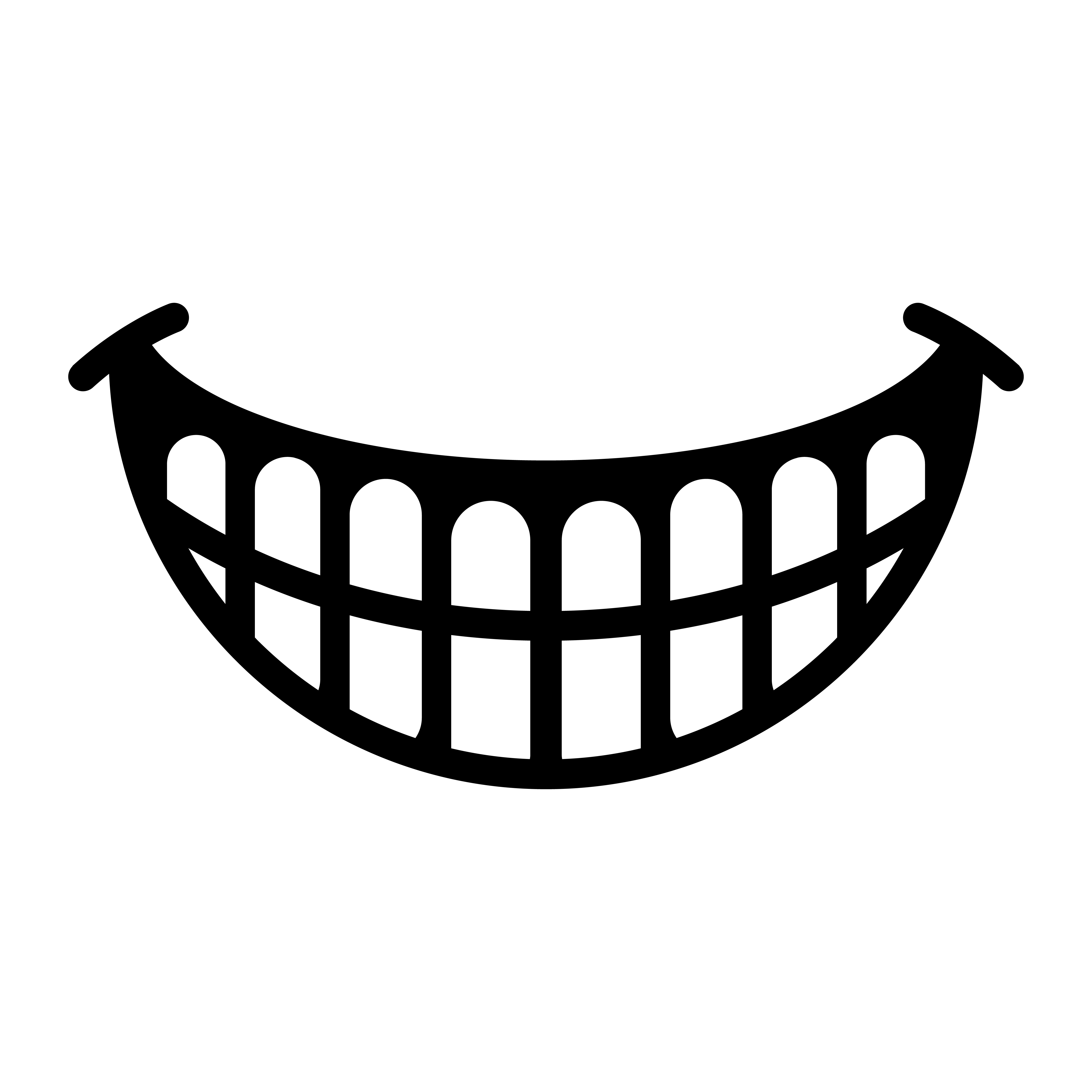 Download Big Happy Toothy Cartoon Smile vector icon 554114 Vector Art at Vecteezy
