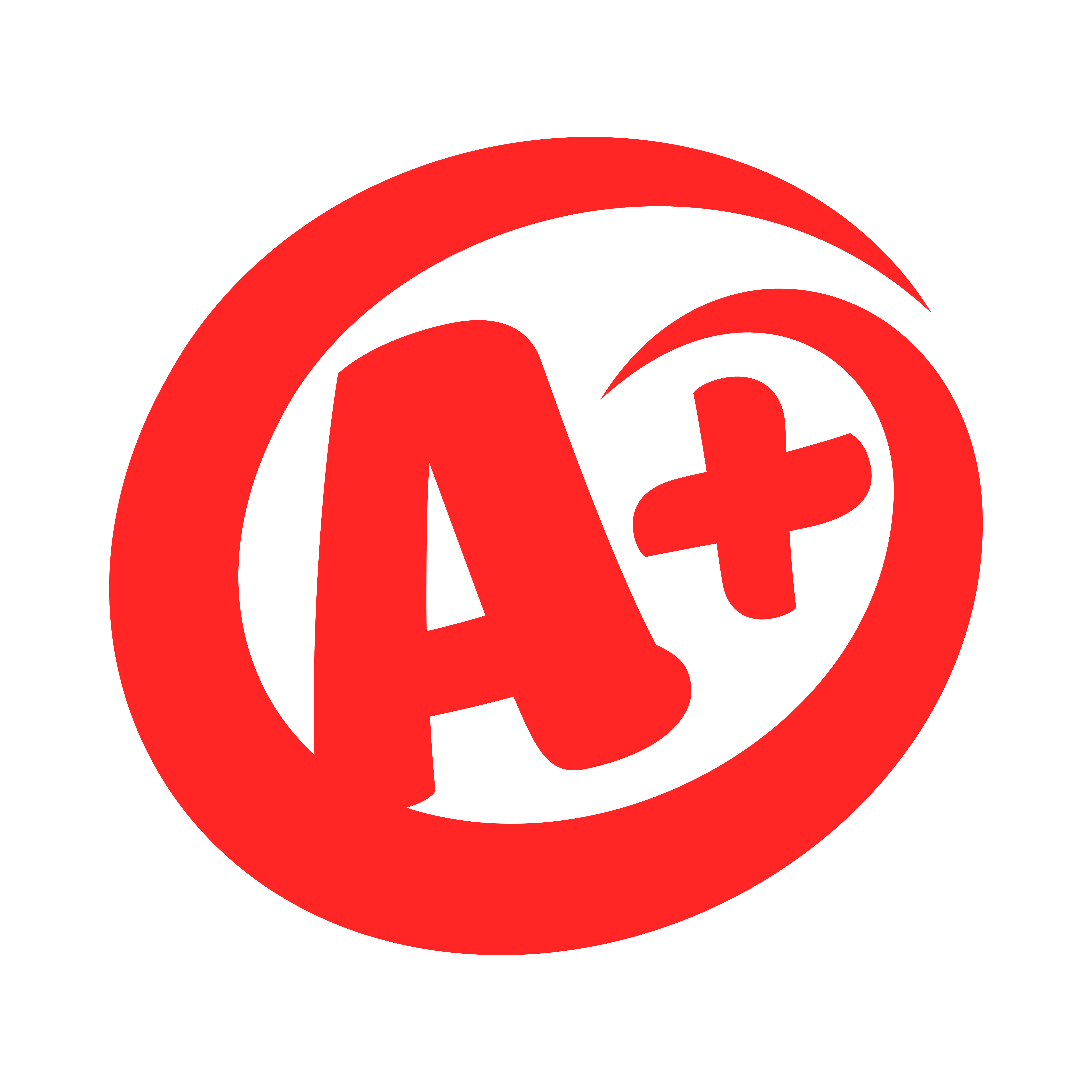 A grade text graphic 554146 Vector Art at Vecteezy