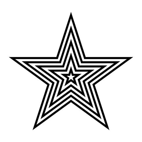 Star vector icon