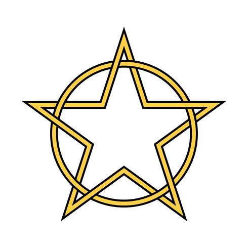 Icono de vector estrella