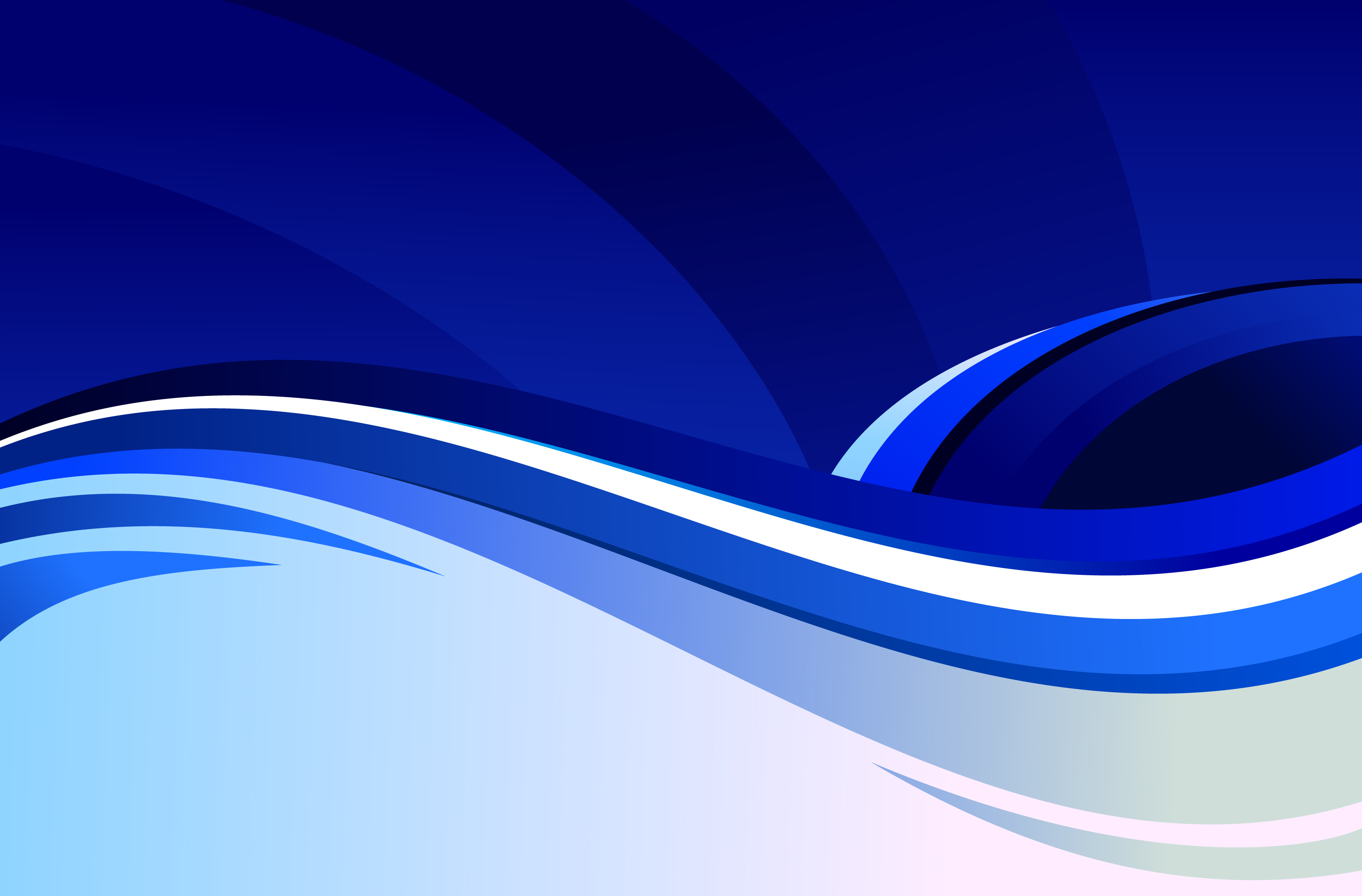 Abstract blue waves vector background 554312 Vector Art at Vecteezy