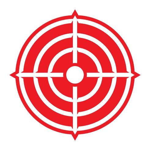 Target vector icon