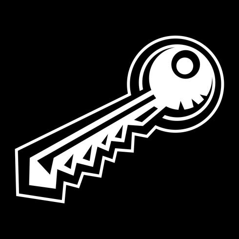 Metal Key Lock vector