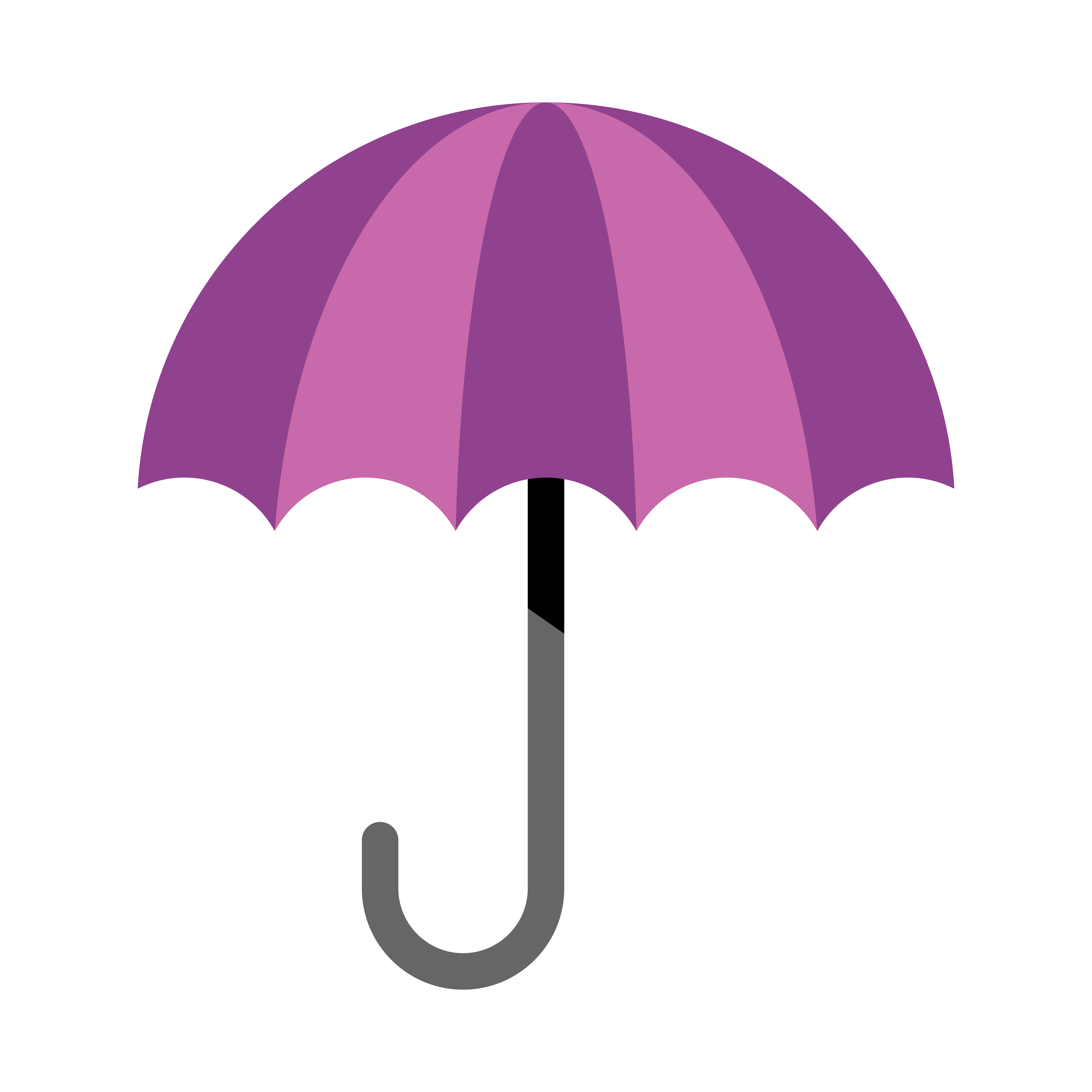 Umbrella vector icon 554351 Vector Art at Vecteezy