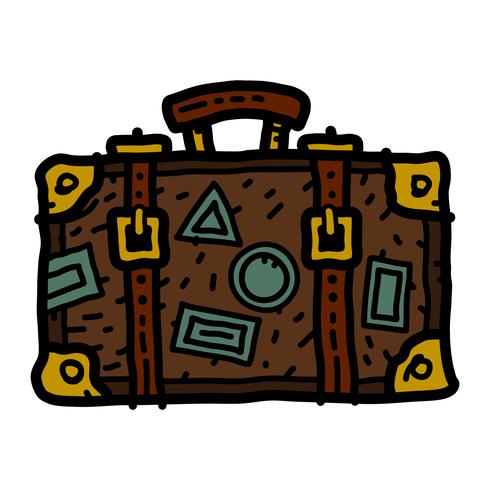 Travel Suitcase Vector Icon