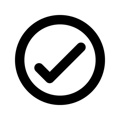 Check Mark Vector Icon