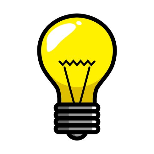 Lightbulb Vector Icon