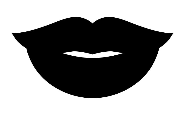 Sexy Lips Vector Icon - Download Free Vectors, Clipart Graphics & Vector Art