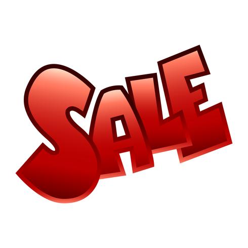 Sale Text Badge Sign Vector