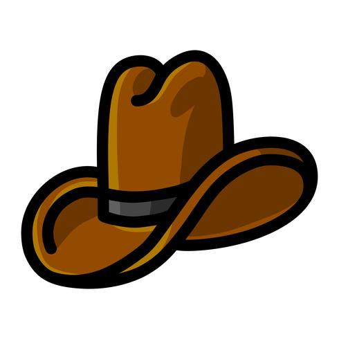 Western Cowboy Hat vector